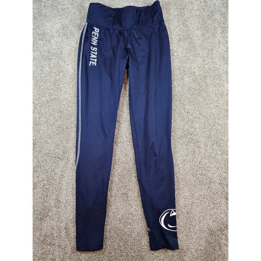 Champion Penn State Nittany Lions Navy Blue Leggings Womens Small CA00153